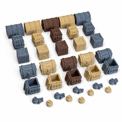 Miniature treasure chests - miniature,