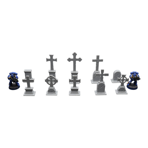 Tombstones 28mm wargaming - tombstones,