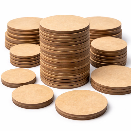 Round mdf base for miniatures - round,