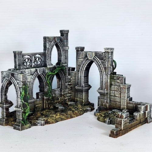 Gothic ruin - arch,
