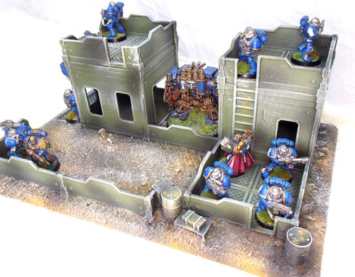 Wargaming terrain painted - wargaming,