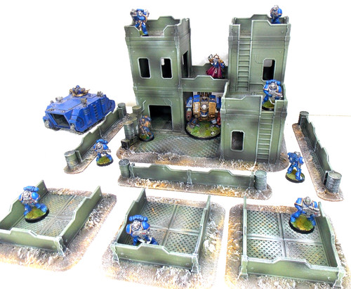 Wargaming terrain painted - wargaming,