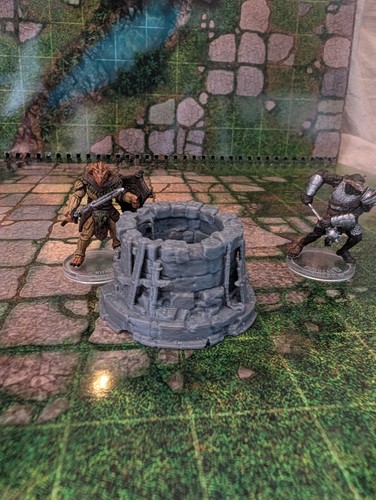Highly detailed well terrain - highly,
