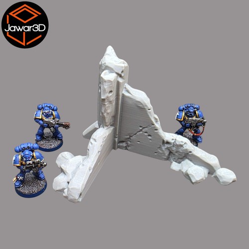 Debris building 28mm - building, 1