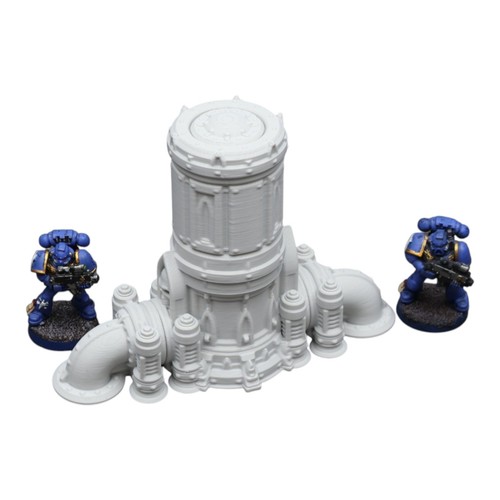 Refinery 28mm wargaming - refinery,