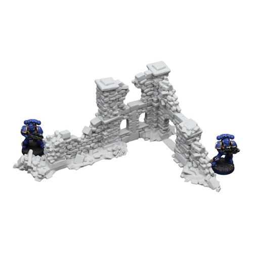 Crumbling ruins 28mm - #3, -28mm
