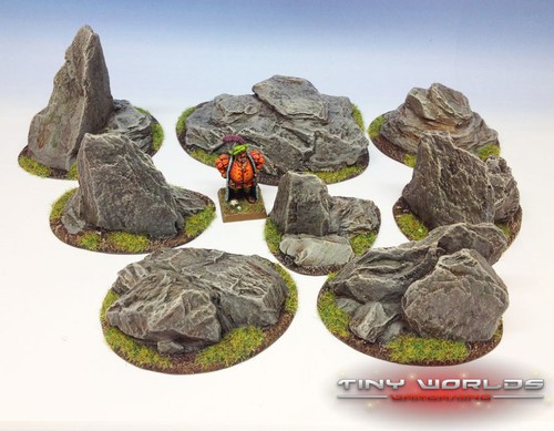 Rocky outcrops resin - resin, scenery