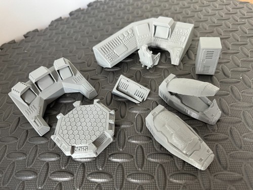 Sci scatter terrain pack - sci-fi,