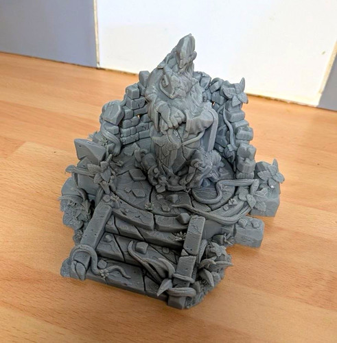 Printed fantasy monster - 3d,