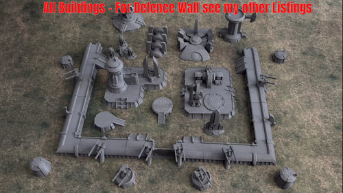 Grimdark buildings terrain - grimdark,