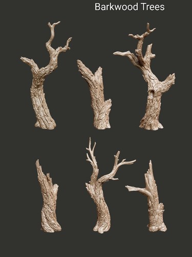 Epic basing trees resin set - epic,