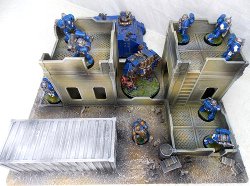 Wargaming terrain painted - wargaming,