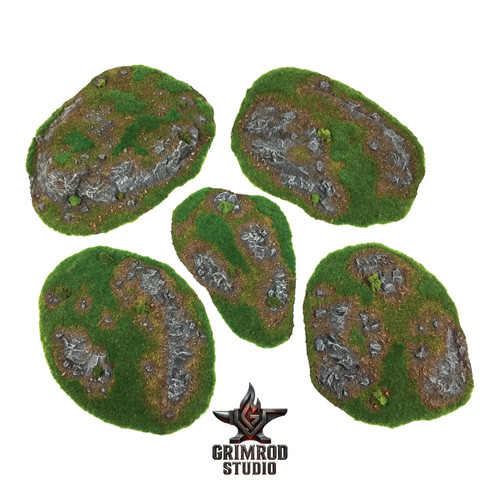 Grass hills terrain - 28mm, /