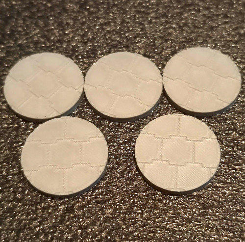 28mm unpainted round - x,