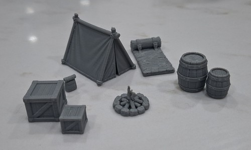 Dnd adventurers camp tabletop - dnd,