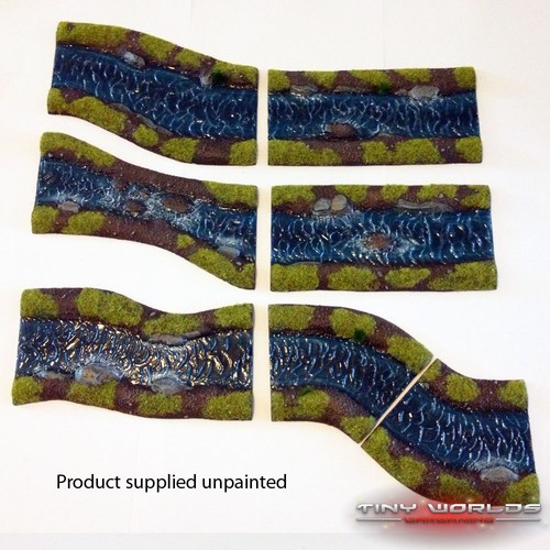 River resin scenery set 7 - resin,