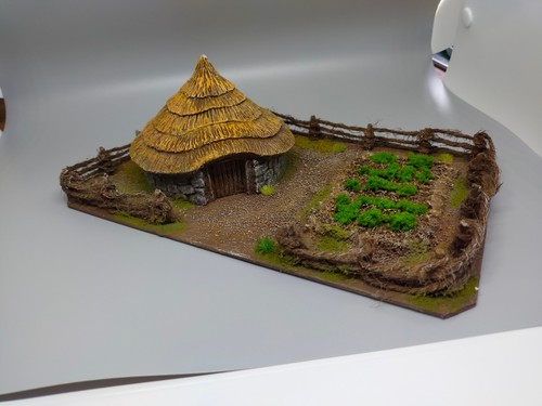 28mm dark ages hut - 28mm,