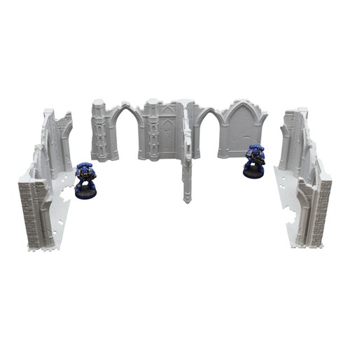 Gothic ruins 28mm wargaming - ruins,