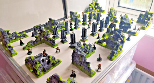 Ancient ruined city - ancient,