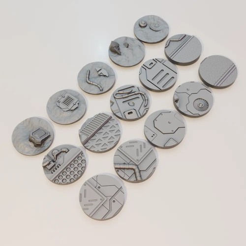 40mm sci fi industrial - x,