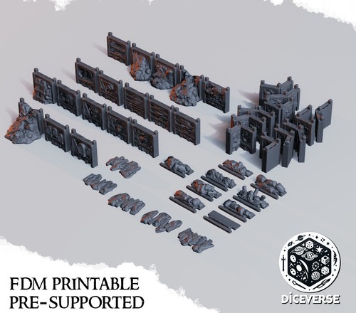 Diceverse trench terrain - diceverse,
