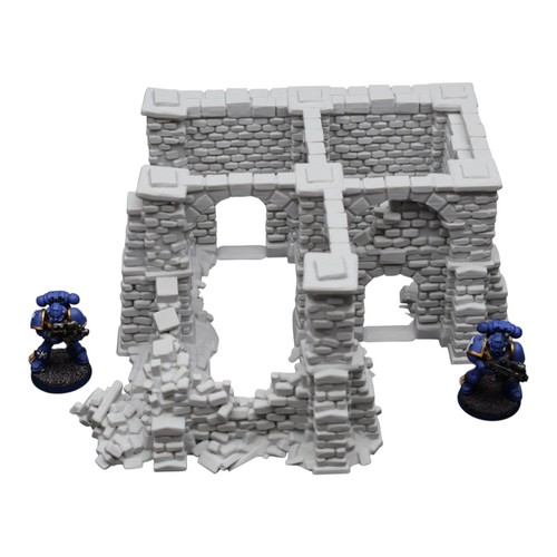 Crumbling ruins 28mm - -,